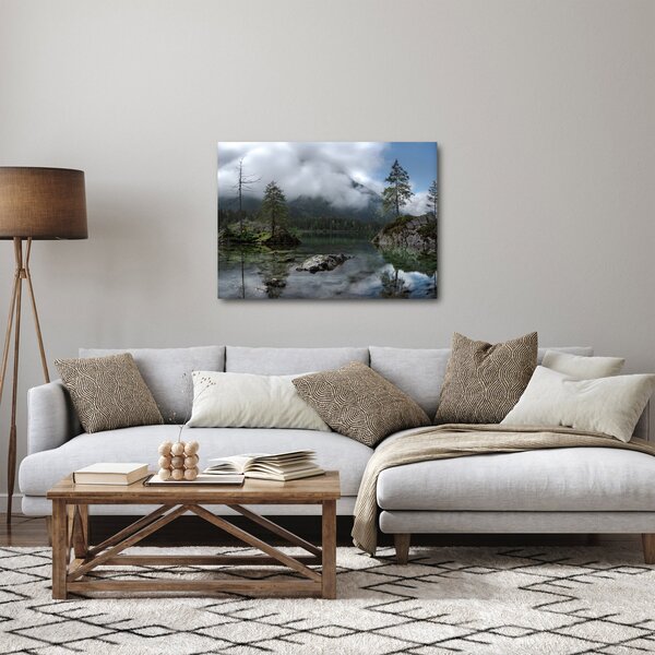 Fák a tóban képe (70x50 cm)
