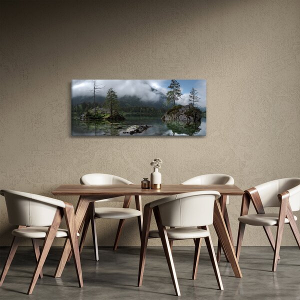 Fák a tóban képe (120x50 cm)