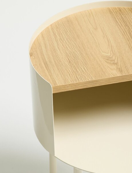Hanah Home Lerakóasztal Cream Espen - Krém