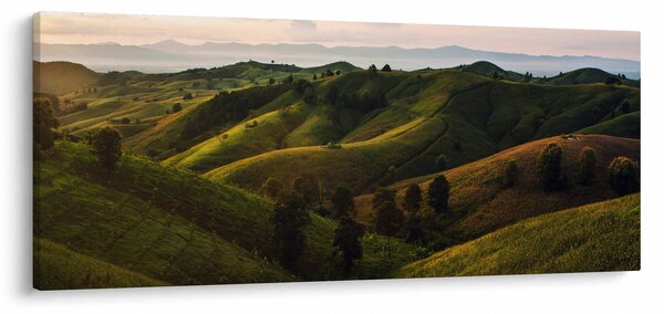 Kép - Kilátás a thai hegyekre (120x50 cm)