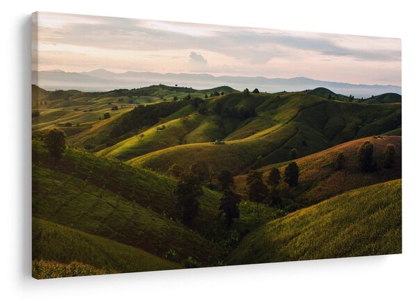 Kép - Kilátás a thai hegyekre (90x60 cm)