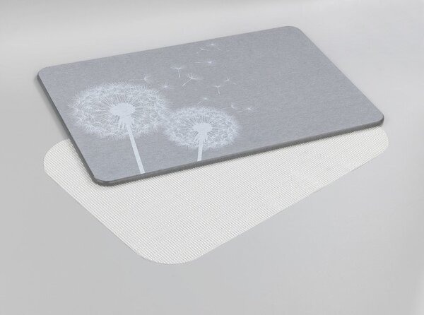 Szürke kovaföld fürdőszobai kilépő 39x60 cm Astera – Wenko