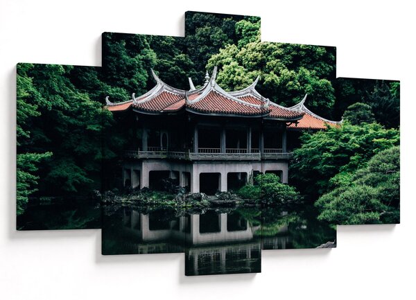 A japán nemzeti kert képe (150x105 cm)