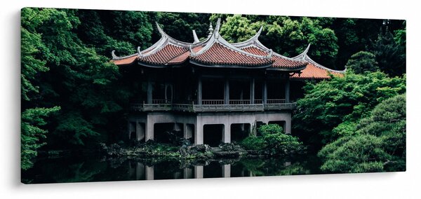 A japán nemzeti kert képe (120x50 cm)