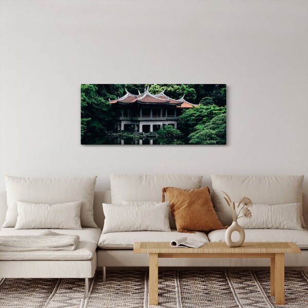 A japán nemzeti kert képe (120x50 cm)