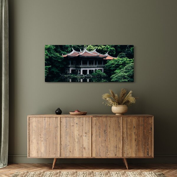 A japán nemzeti kert képe (120x50 cm)