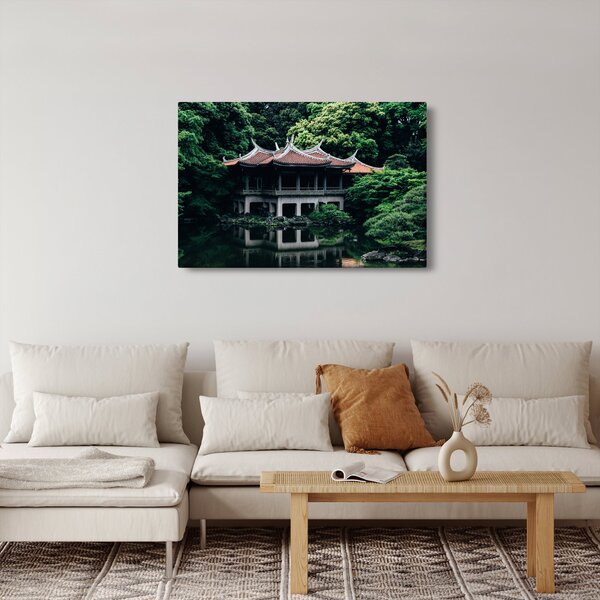 A japán nemzeti kert képe (90x60 cm)