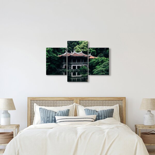 A japán nemzeti kert képe (90x60 cm)