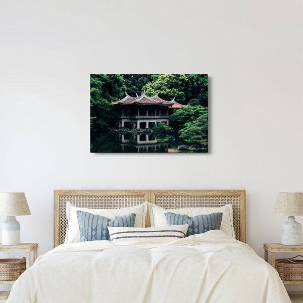 A japán nemzeti kert képe (90x60 cm)