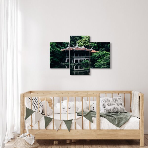 A japán nemzeti kert képe (90x60 cm)