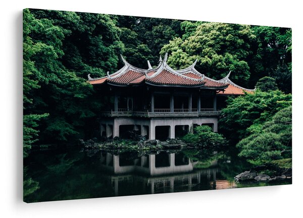A japán nemzeti kert képe (90x60 cm)