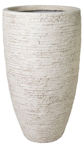 Ontario Vase Giant kompozit növénytartó homokszín 44x77cm