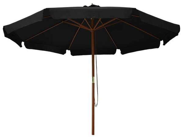 Kültéri Napernyő - Fekete - 330 cm