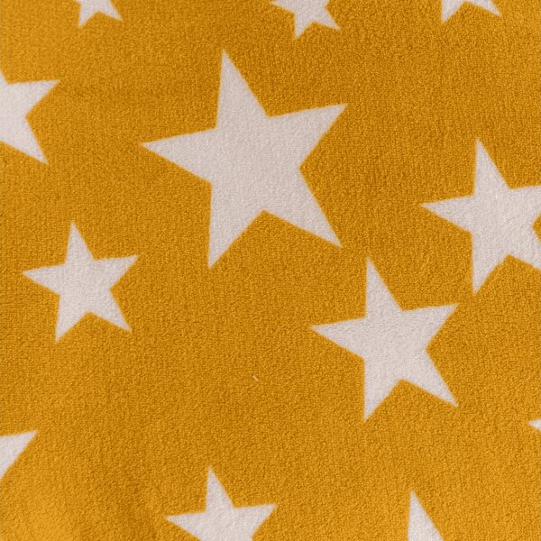 Mikroszálas ágynemű STARS sárga-narancssárga Ágyneműhuzat mérete: 2 db 70 x 90 cm | 200 x 220 cm
