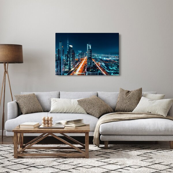 Kép - Dubai éjszaka (90x60 cm)