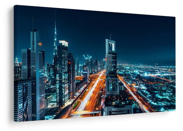 Kép - Dubai éjszaka (90x60 cm)