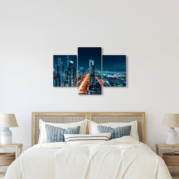 Kép - Dubai éjszaka (90x60 cm)
