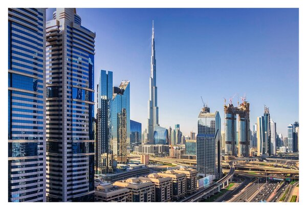 Kép - Dubai reggel (90x60 cm)