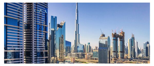 Kép - Dubai reggel (120x50 cm)