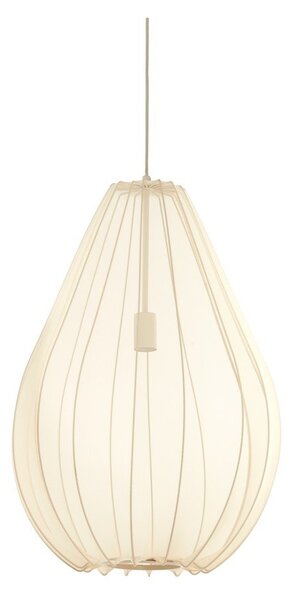 Bézs függőlámpa textil búrával ø 50 cm Itela – Light & Living