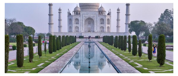 Kép - Taj Mahal napkeltekor (120x50 cm)