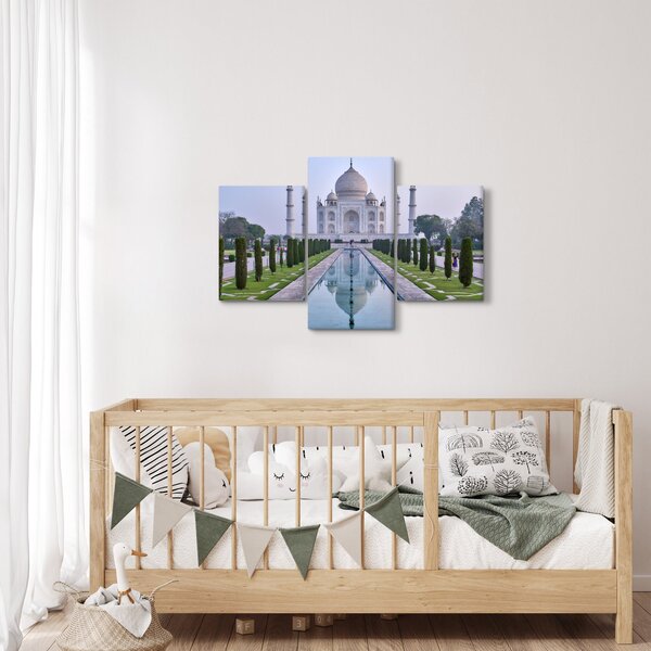 Kép - Taj Mahal napkeltekor (90x60 cm)