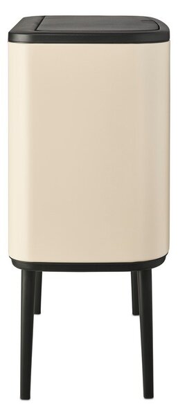 Bézs acél érintésre nyíló szelektív szemetes 33 l Bo Touch Bin – Brabantia