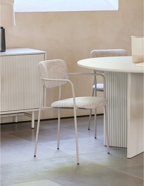 Krémszínű étkezőszék Zama – Unique Furniture