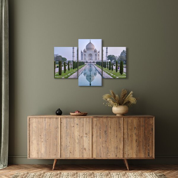 Kép - Taj Mahal napkeltekor (90x60 cm)