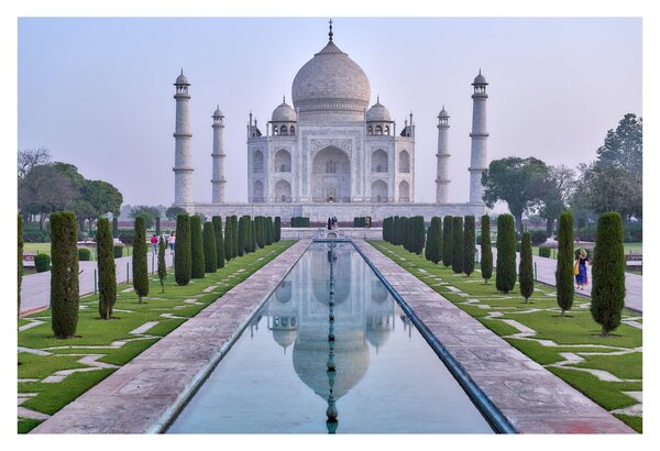 Kép - Taj Mahal napkeltekor (90x60 cm)