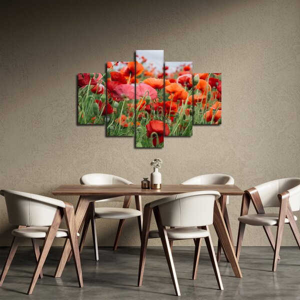 Egy kép a pipacs mezőről (150x105 cm)