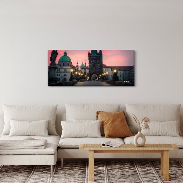 Kép - A Károly hídon (120x50 cm)