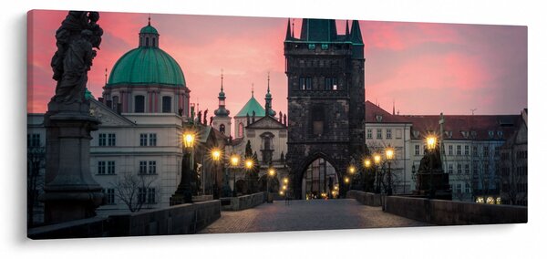 Kép - A Károly hídon (120x50 cm)