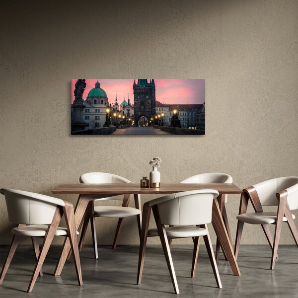 Kép - A Károly hídon (120x50 cm)