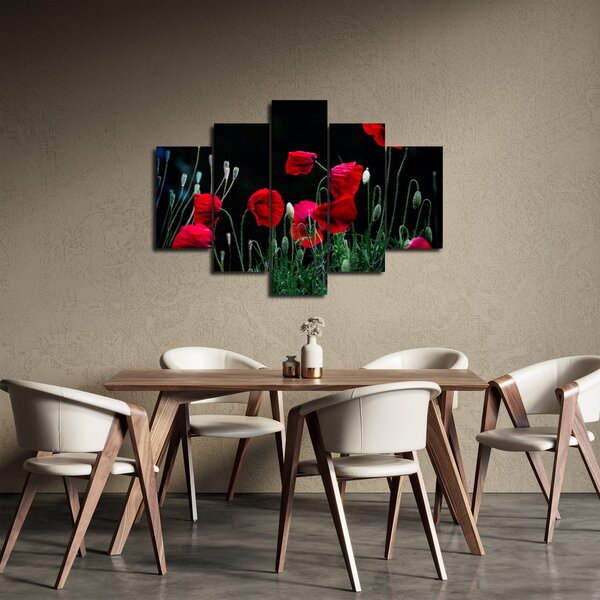 Kép - Pipacsok tánca (150x105 cm)