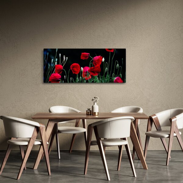 Kép - Pipacsok tánca (120x50 cm)