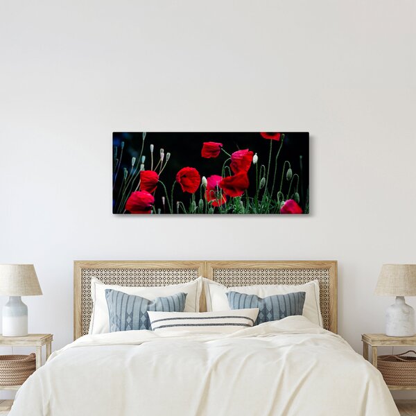 Kép - Pipacsok tánca (120x50 cm)