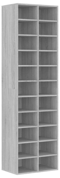 VidaXL Cipősszekrény - Fa - 22 Rekesz - 54x34x183 cm