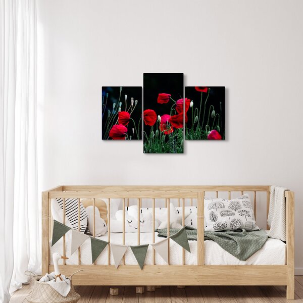 Kép - Pipacsok tánca (90x60 cm)