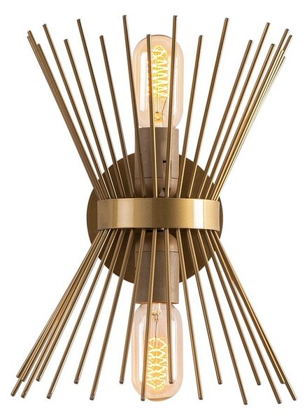 Aranyszínű fali lámpa Kirpi – Opviq lights