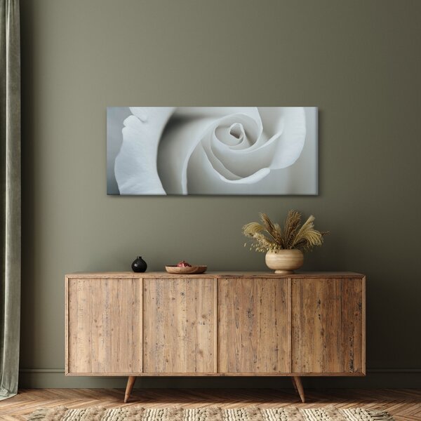 Kép - Fehér rózsa (120x50 cm)
