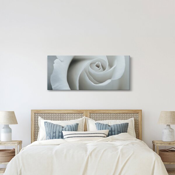 Kép - Fehér rózsa (120x50 cm)