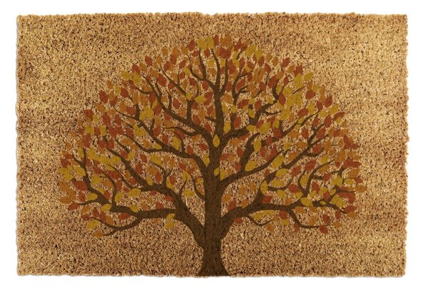 Kókuszrost lábtörlő 40x60 cm Autumnal Tree of Life – Artsy Doormats