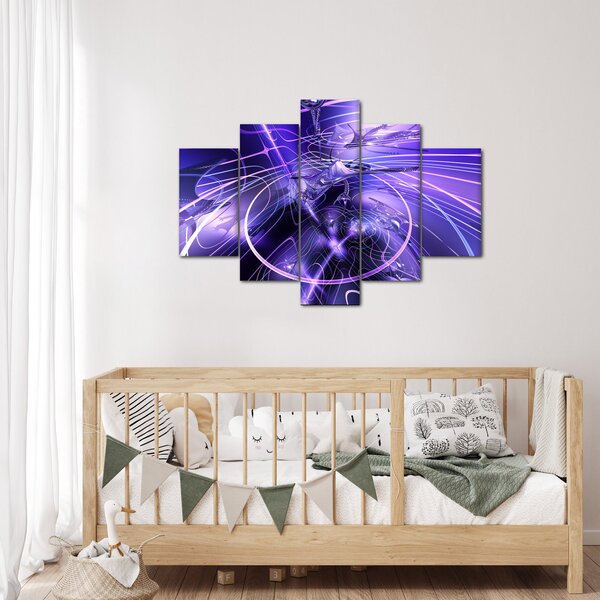 A technikai absztrakció képe (150x105 cm)