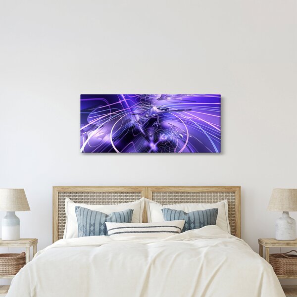 A technikai absztrakció képe (120x50 cm)