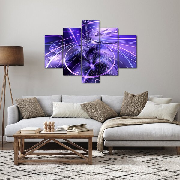 A technikai absztrakció képe (150x105 cm)