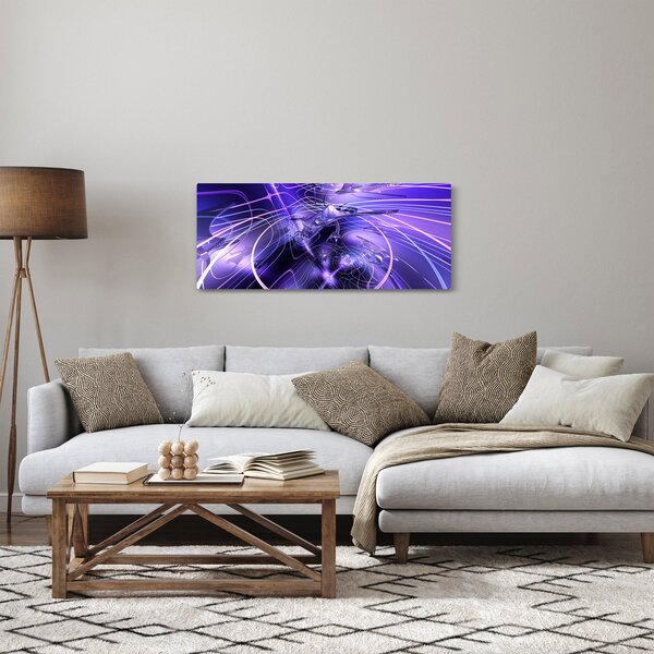 A technikai absztrakció képe (120x50 cm)