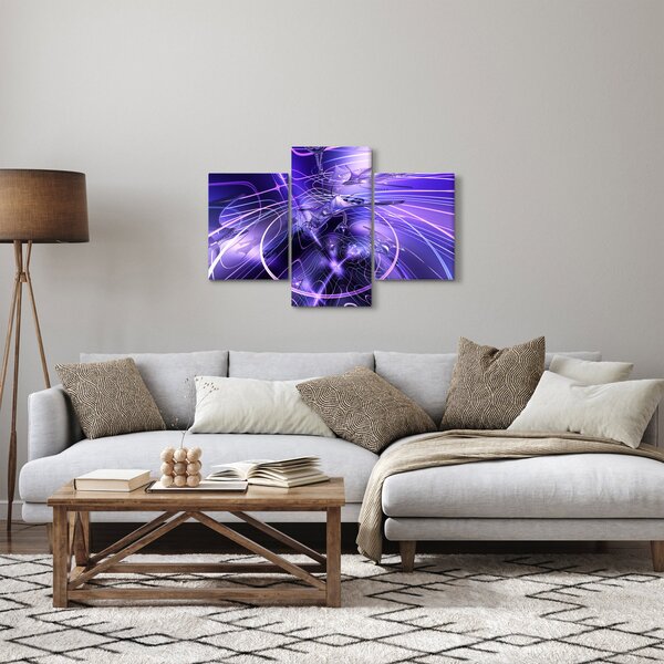 A technikai absztrakció képe (90x60 cm)