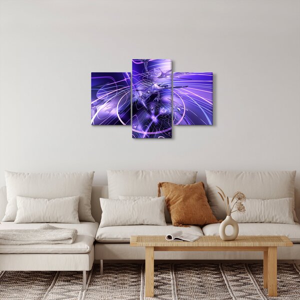 A technikai absztrakció képe (90x60 cm)