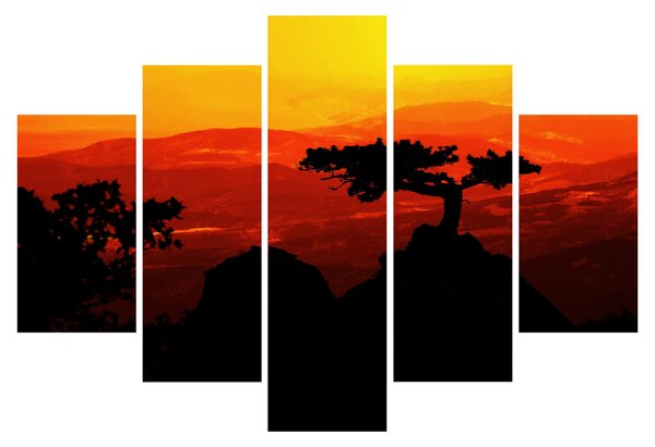 Kép - naplemente (150x105 cm)